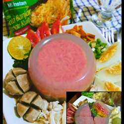 SUP PUDING INDOMIE PELANGI KUAH SOBAN LIMAU KUIT